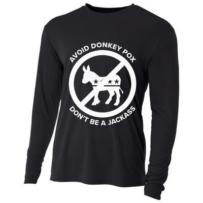 Avoid Donkey Pox DonT Be A Jackass Cooling Performance Long Sleeve Crew