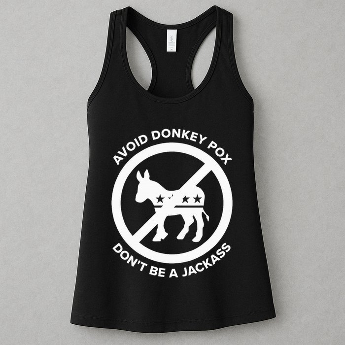 Avoid Donkey Pox DonT Be A Jackass Womens Tank Top
