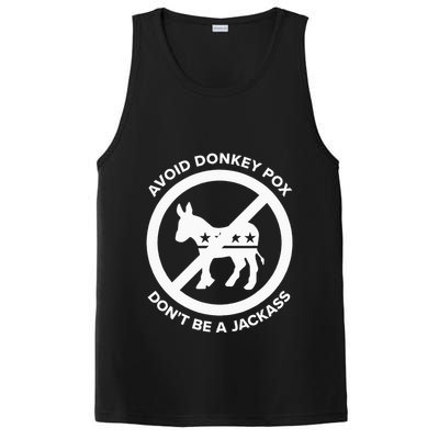 Avoid Donkey Pox DonT Be A Jackass PosiCharge Competitor Tank