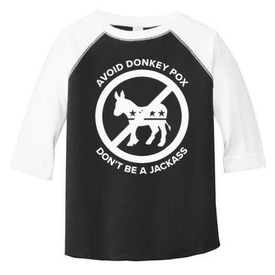 Avoid Donkey Pox DonT Be A Jackass Toddler Fine Jersey T-Shirt