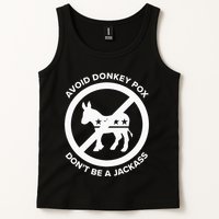 Avoid Donkey Pox DonT Be A Jackass Tank Top