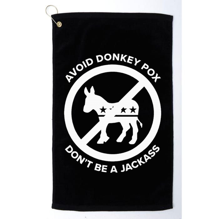 Avoid Donkey Pox DonT Be A Jackass Golf Towel