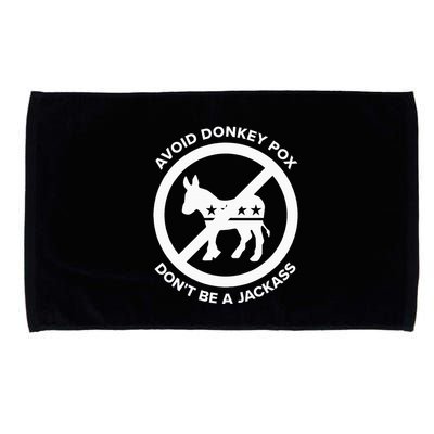 Avoid Donkey Pox DonT Be A Jackass Microfiber Hand Towel