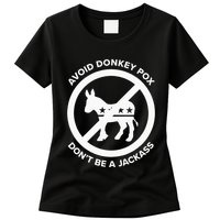 Avoid Donkey Pox DonT Be A Jackass Womens T-Shirt