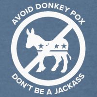 Avoid Donkey Pox DonT Be A Jackass Garment-Dyed Sweatshirt