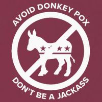 Avoid Donkey Pox DonT Be A Jackass 16oz Travel Tumbler