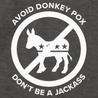 Avoid Donkey Pox DonT Be A Jackass Vector Backpack
