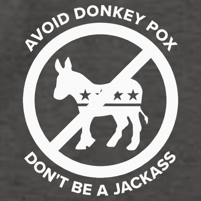 Avoid Donkey Pox DonT Be A Jackass Vector Backpack
