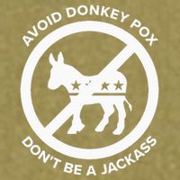Avoid Donkey Pox DonT Be A Jackass Garment-Dyed Women's Muscle Tee