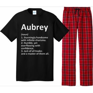 AUBREY Definition Personalized Name Funny Birthday Gift Idea Pajama Set