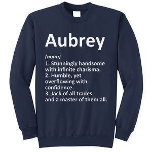 AUBREY Definition Personalized Name Funny Birthday Gift Idea Sweatshirt