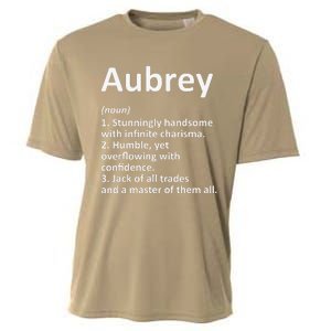 AUBREY Definition Personalized Name Funny Birthday Gift Idea Cooling Performance Crew T-Shirt