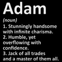 Adam Definition Personalized Name Funny Birthday Gift Idea Cooling Performance Long Sleeve Crew