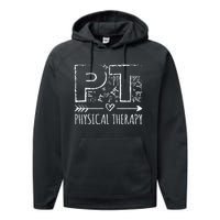 Aesthetic Design PT Physical Therapy Performance Fleece Hoodie