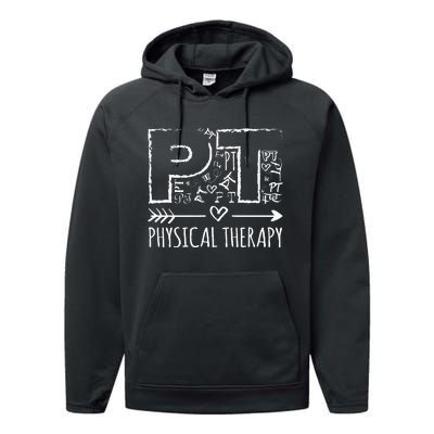 Aesthetic Design PT Physical Therapy Performance Fleece Hoodie