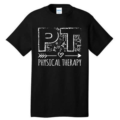 Aesthetic Design PT Physical Therapy Tall T-Shirt