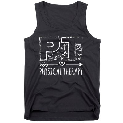 Aesthetic Design PT Physical Therapy Tank Top