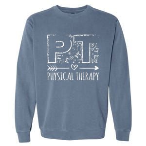 Aesthetic Design PT Physical Therapy Garment-Dyed Sweatshirt