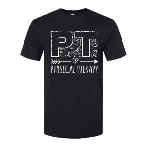 Aesthetic Design PT Physical Therapy Softstyle CVC T-Shirt