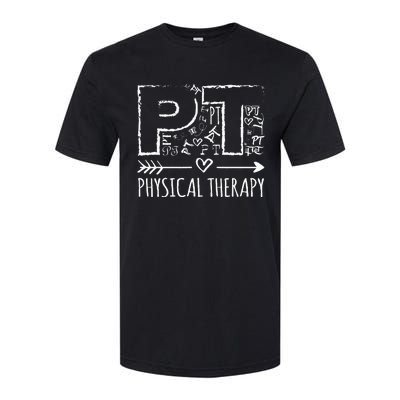 Aesthetic Design PT Physical Therapy Softstyle CVC T-Shirt