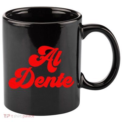 Al Dente Pasta Gifts Spaghetti Italian Gift For Pasta 11oz C Handle Ceramic Mug