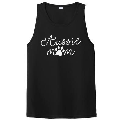 Aussie Dog Puppy Aussie Dog Lover Dog Mama Mothers Day Gifts PosiCharge Competitor Tank