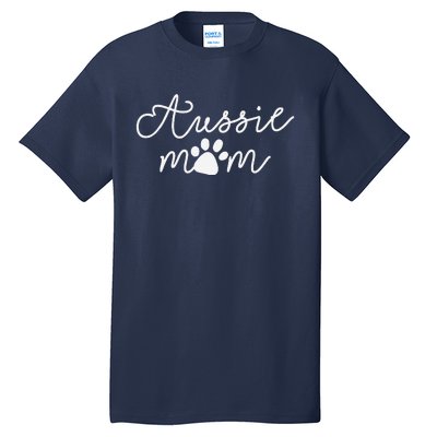 Aussie Dog Puppy Aussie Dog Lover Dog Mama Mothers Day Gifts Tall T-Shirt