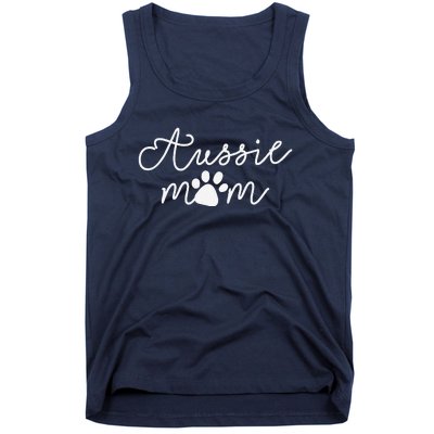 Aussie Dog Puppy Aussie Dog Lover Dog Mama Mothers Day Gifts Tank Top