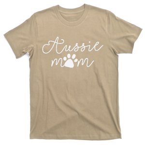 Aussie Dog Puppy Aussie Dog Lover Dog Mama Mothers Day Gifts T-Shirt