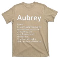 AUBREY Definition Personalized Name Funny Birthday Gift Idea T-Shirt