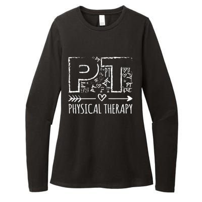 Aesthetic Design PT Physical Therapy Womens CVC Long Sleeve Shirt