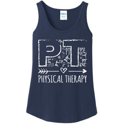 Aesthetic Design PT Physical Therapy Ladies Essential Tank