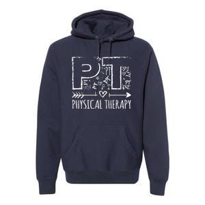 Aesthetic Design PT Physical Therapy Premium Hoodie