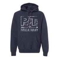 Aesthetic Design PT Physical Therapy Premium Hoodie