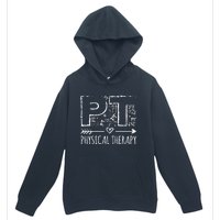 Aesthetic Design PT Physical Therapy Urban Pullover Hoodie