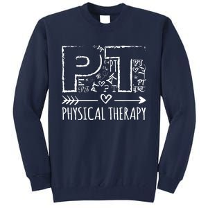 Aesthetic Design PT Physical Therapy Tall Sweatshirt