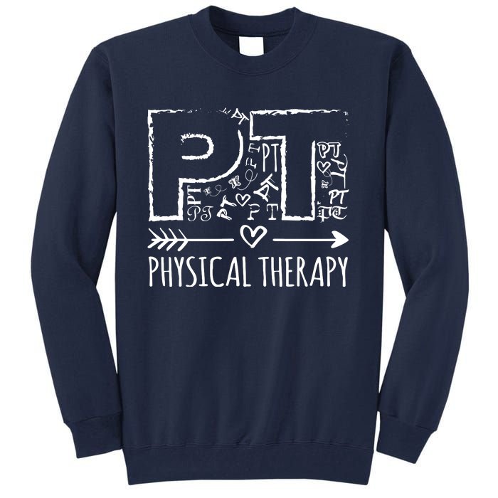 Aesthetic Design PT Physical Therapy Tall Sweatshirt