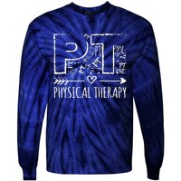 Aesthetic Design PT Physical Therapy Tie-Dye Long Sleeve Shirt