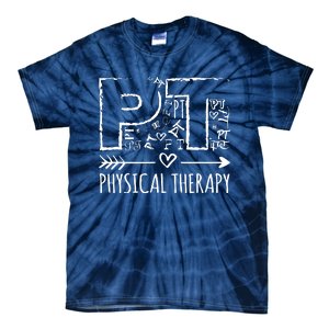 Aesthetic Design PT Physical Therapy Tie-Dye T-Shirt