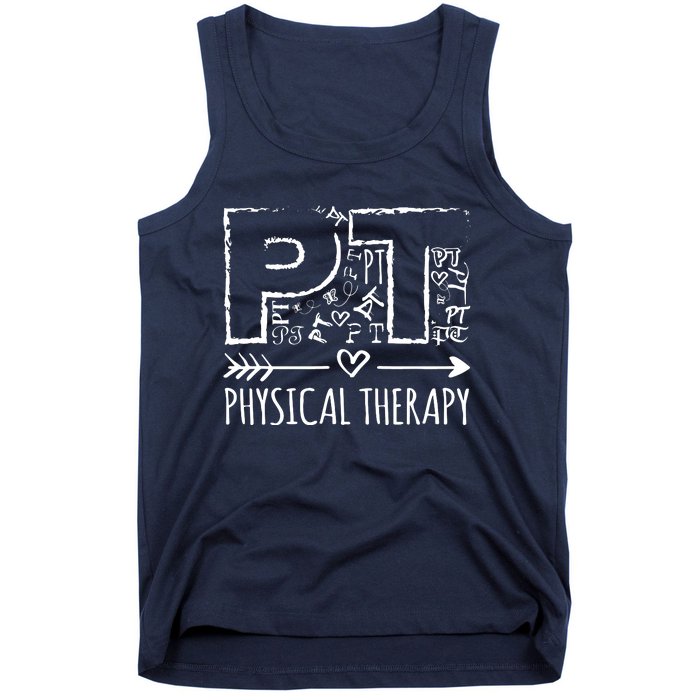 Aesthetic Design PT Physical Therapy Tank Top