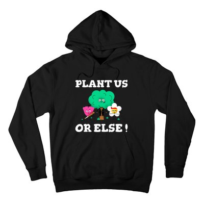 Arbor Day Plant Trees Funny Tee Earth Day Sunflower Tree Hoodie