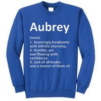 AUBREY Definition Personalized Name Funny Birthday Gift Idea Sweatshirt