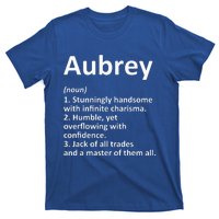 AUBREY Definition Personalized Name Funny Birthday Gift Idea T-Shirt