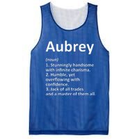 AUBREY Definition Personalized Name Funny Birthday Gift Idea Mesh Reversible Basketball Jersey Tank