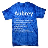 AUBREY Definition Personalized Name Funny Birthday Gift Idea Tie-Dye T-Shirt