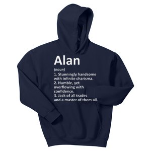 ALAN Definition Personalized Name Funny Birthday Gift Idea Kids Hoodie