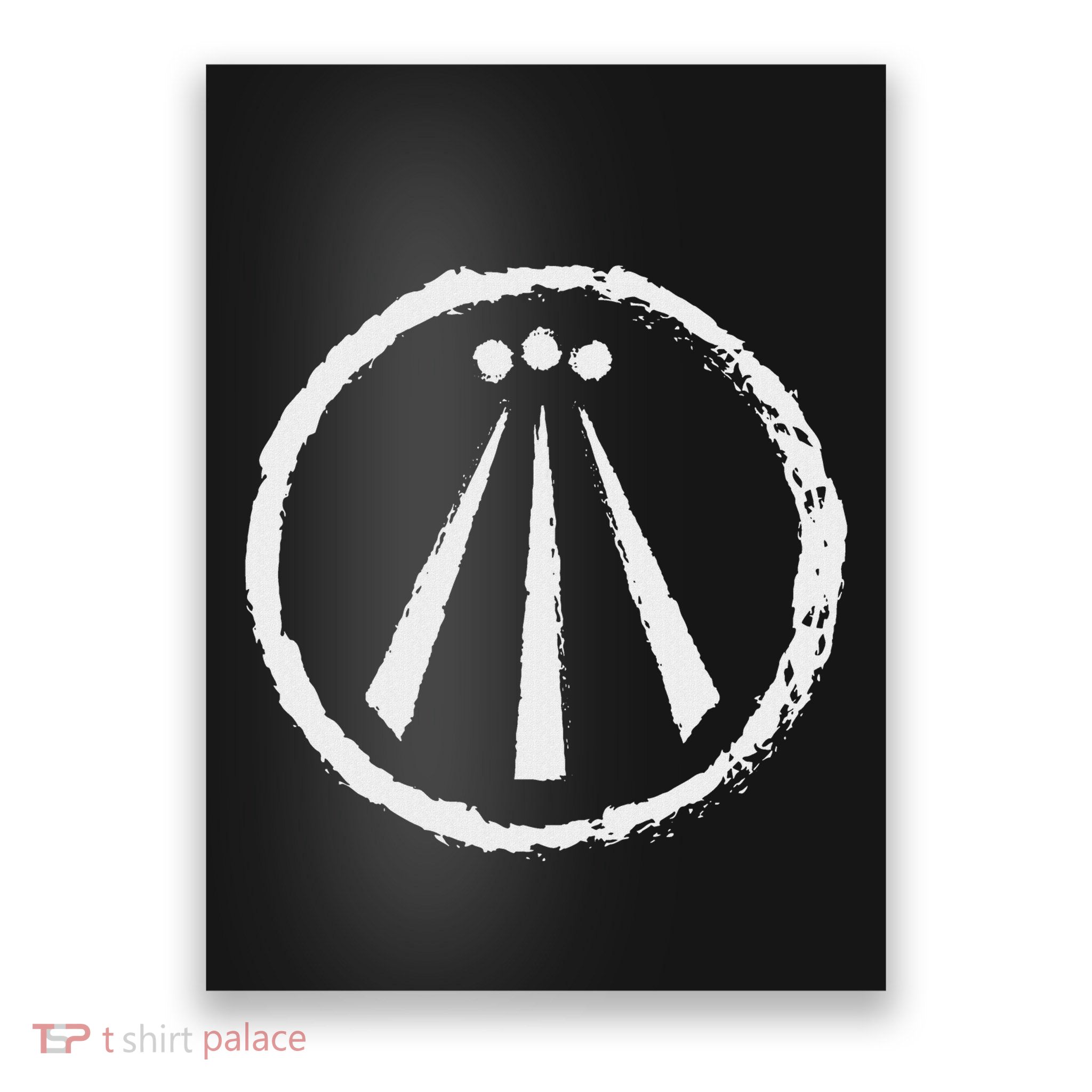 Awen Druid Pagan Celtic Wiccan Symbol Poster