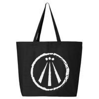 Awen Druid Pagan Celtic Wiccan Symbol 25L Jumbo Tote
