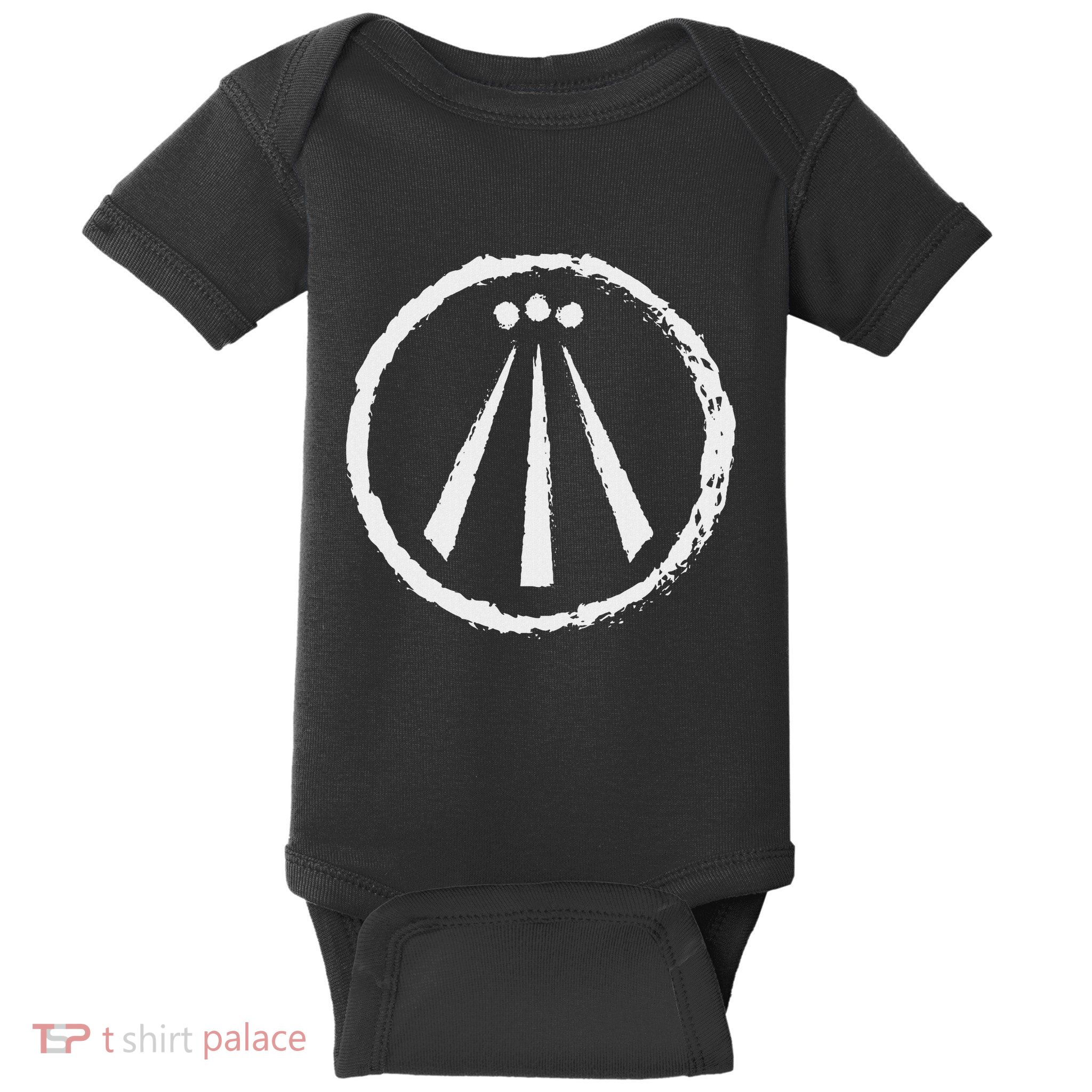 Awen Druid Pagan Celtic Wiccan Symbol Baby Bodysuit