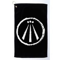 Awen Druid Pagan Celtic Wiccan Symbol Golf Towel
